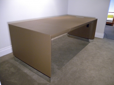 Leather Desk created for Rodney Deeprose